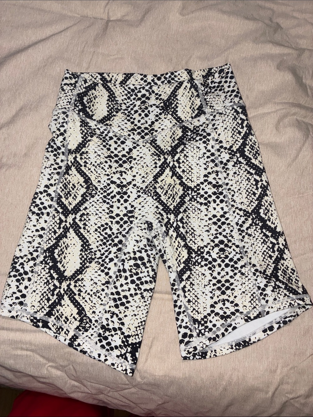 Vitality/Balance Athletica Python/Snake-Print Ascend Rider Short/Bike Shorts